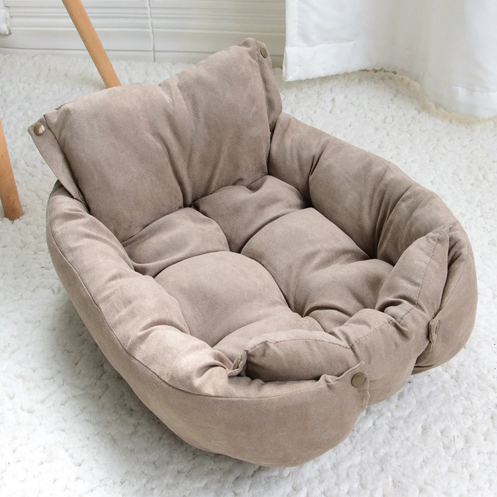 Cama multifunción 3 en 1 para perros y gatos