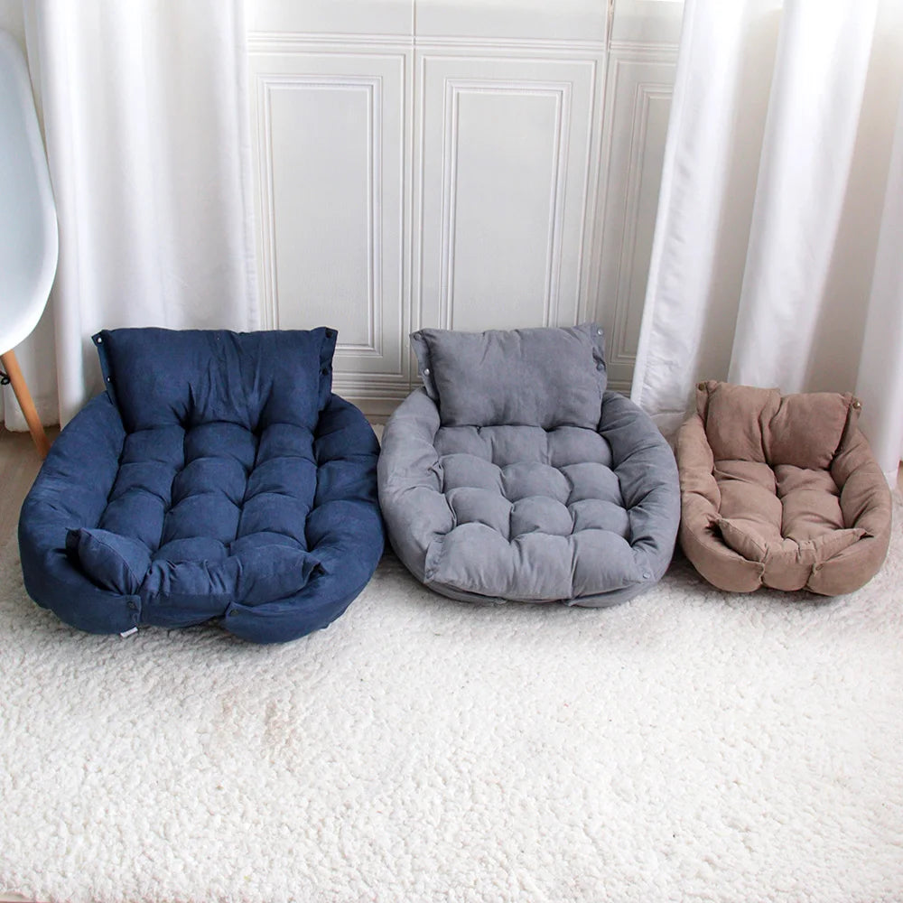 Cama multifunción 3 en 1 para perros y gatos