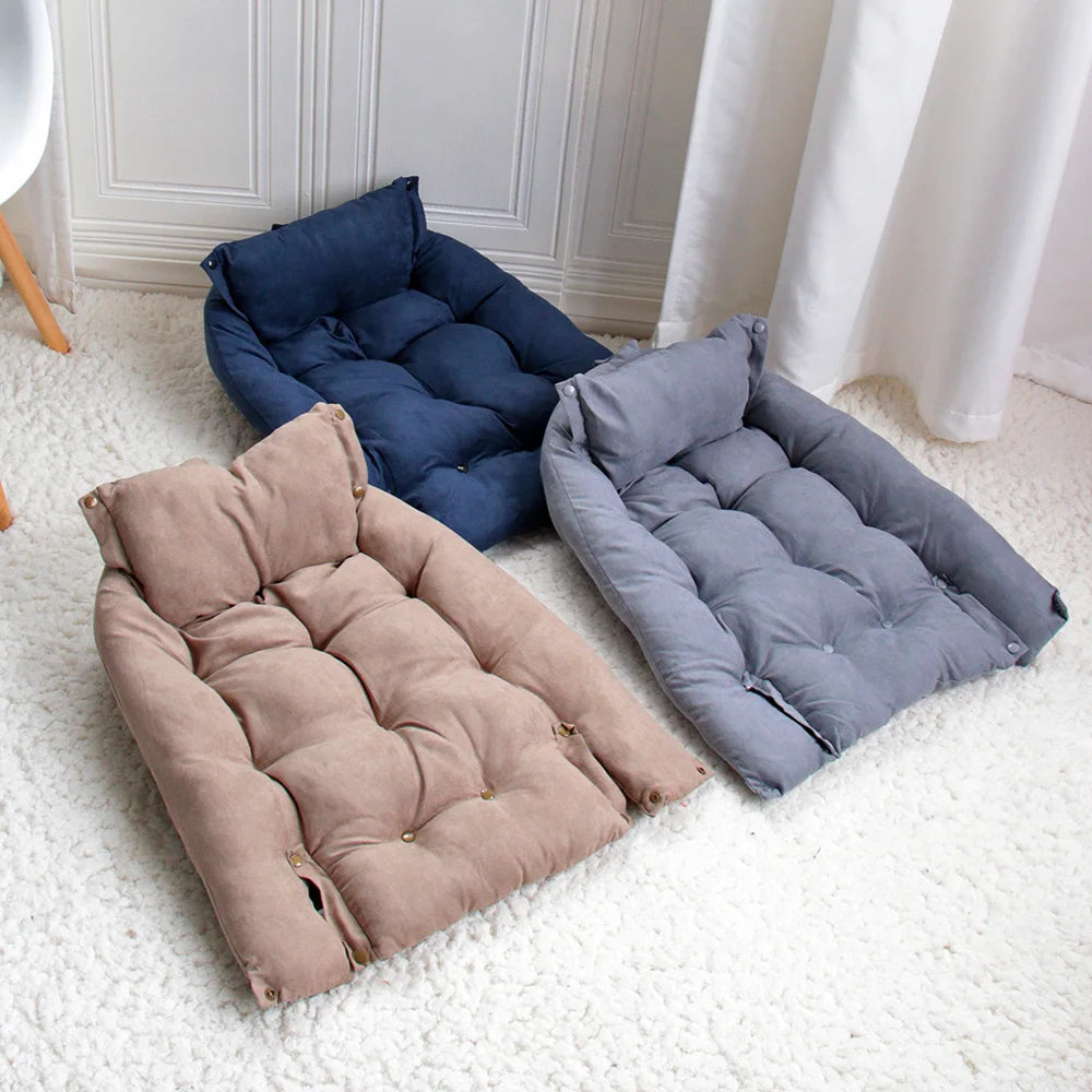 Cama multifunción 3 en 1 para perros y gatos