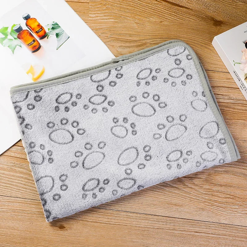 Manta de polar coral para perros y gatos