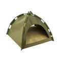 Carpa plegable para gatos con colchoneta reversible
