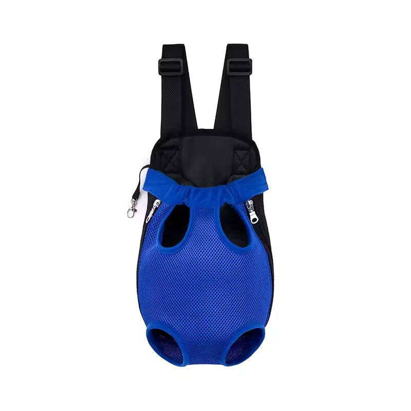 Mochila frontal de malla para mascotas pequeñas