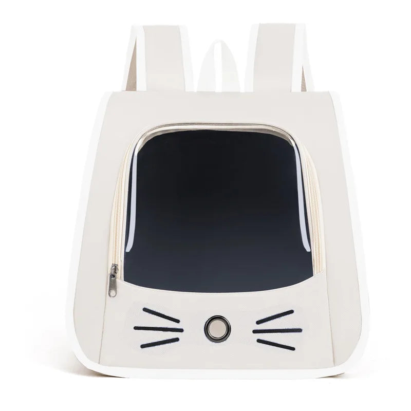 Mochila transportadora ventilada para gatos y perros pequeños
