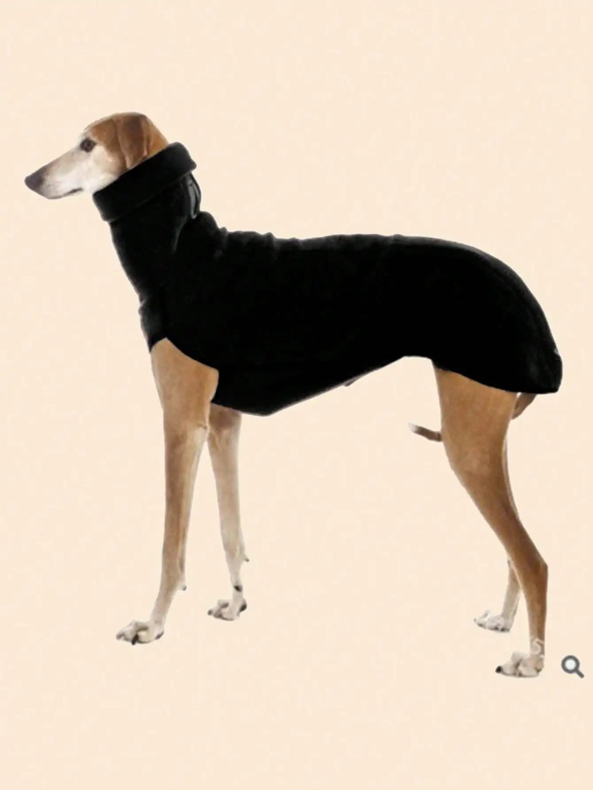 Abrigo enterito de cuello alto para galgos