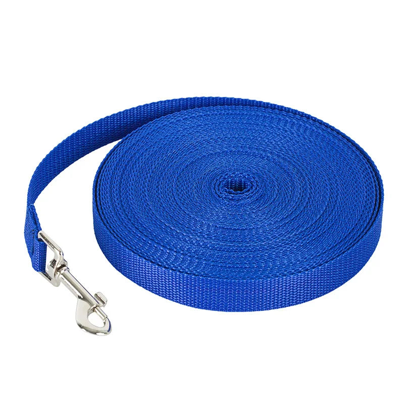 Correa de nylon para perros con largos de 1,2 a 30 m