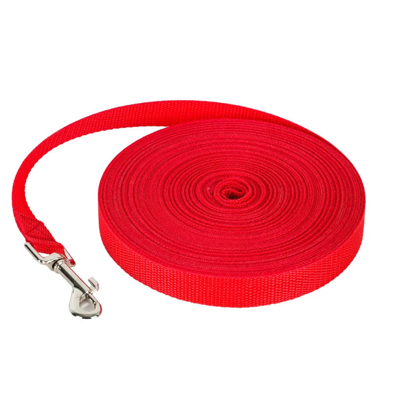 Correa de nylon para perros con largos de 1,2 a 30 m