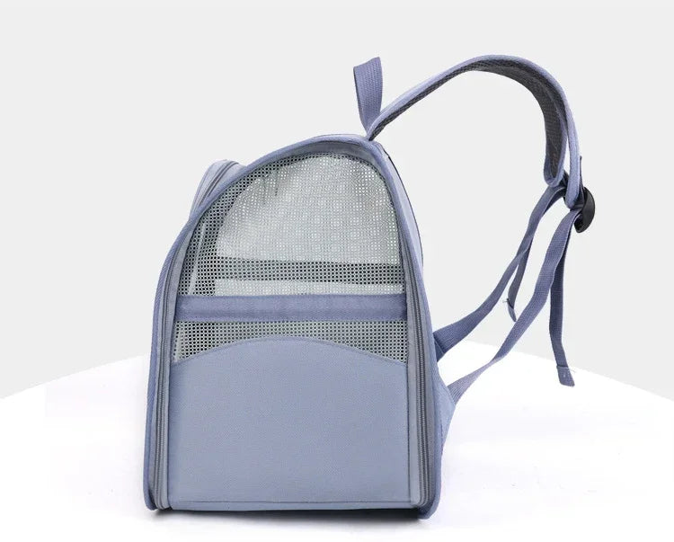 Mochila transportadora ventilada para gatos y perros pequeños