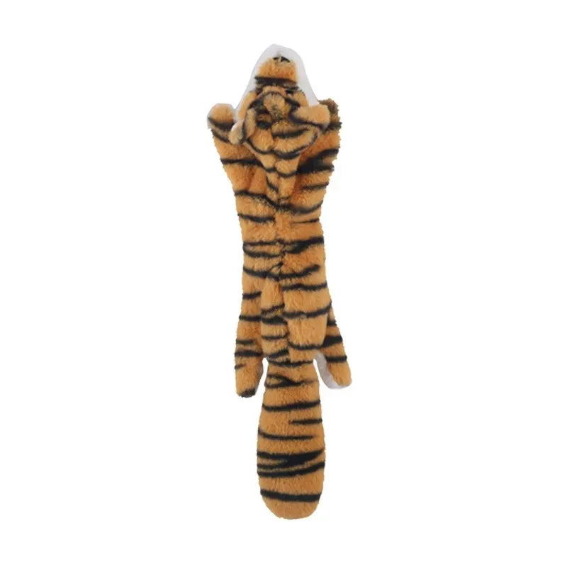 Peluche plano para perros sin relleno y con sonido