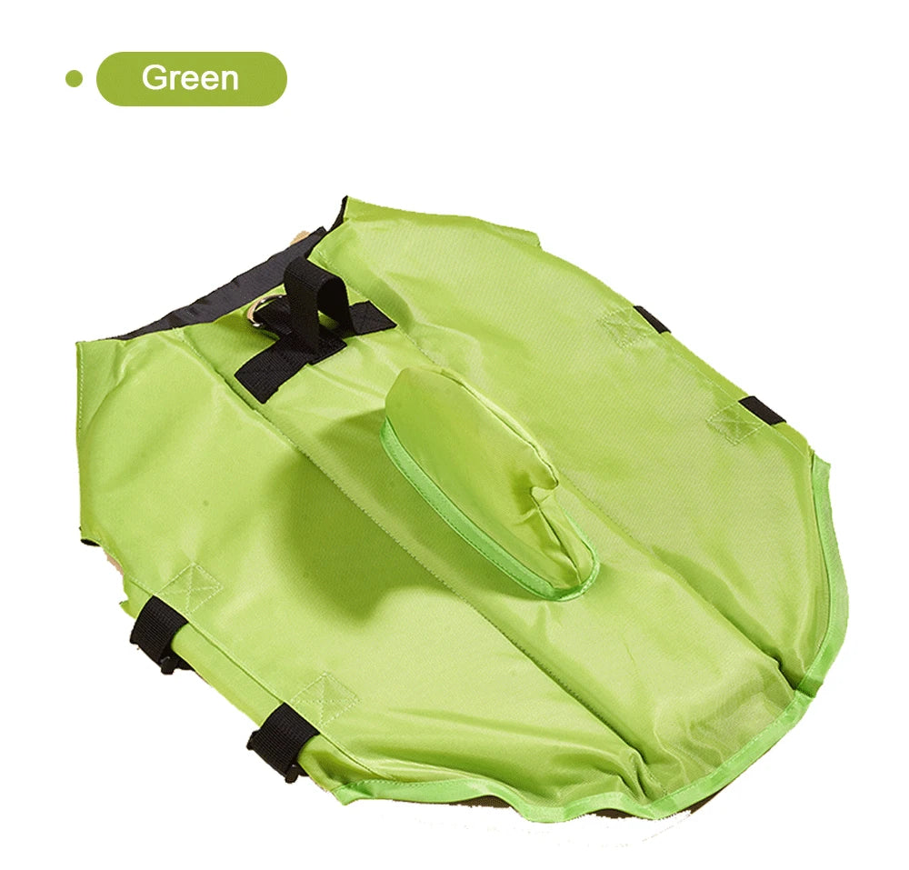 Chaleco de flotación para perros con diseño de tiburón