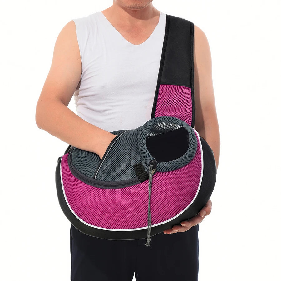 Bandolera ventilada para gatos y perros pequeños