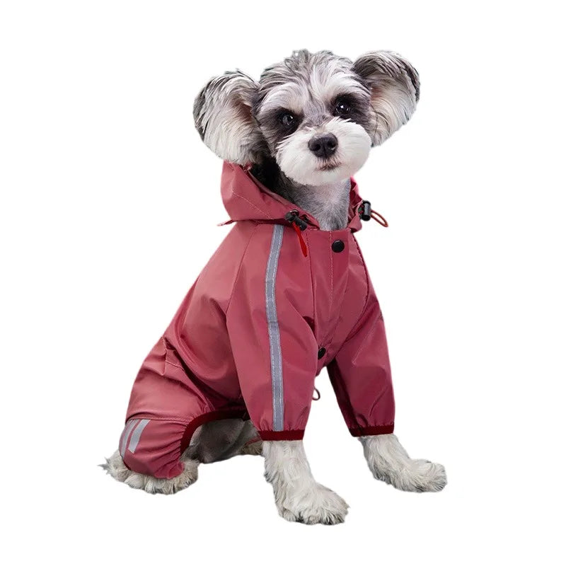 Piloto enterito reflectivo para perros pequeños y medianos