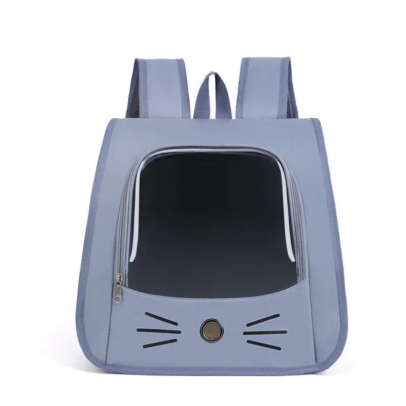 Mochila transportadora ventilada para gatos y perros pequeños