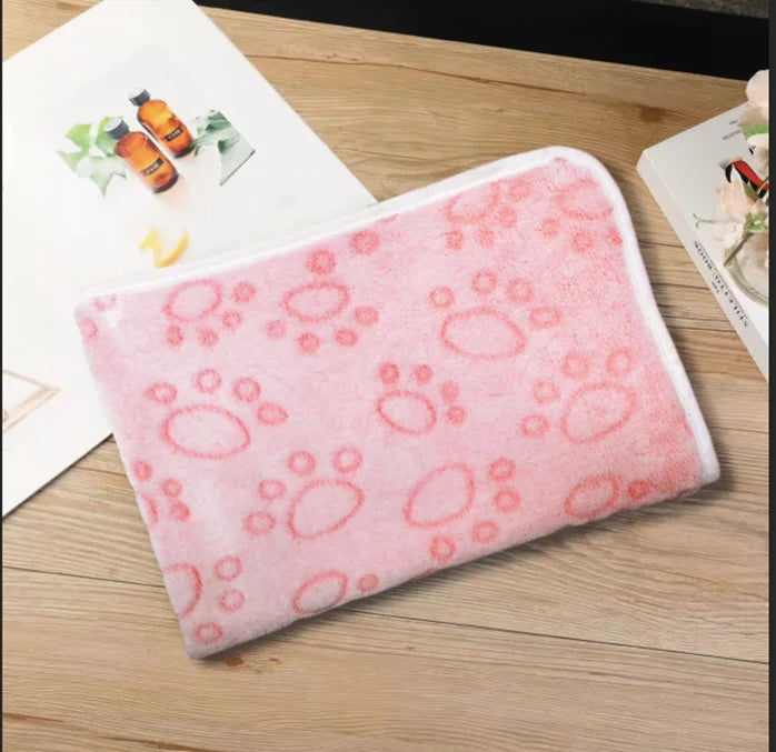 Manta de polar coral para perros y gatos
