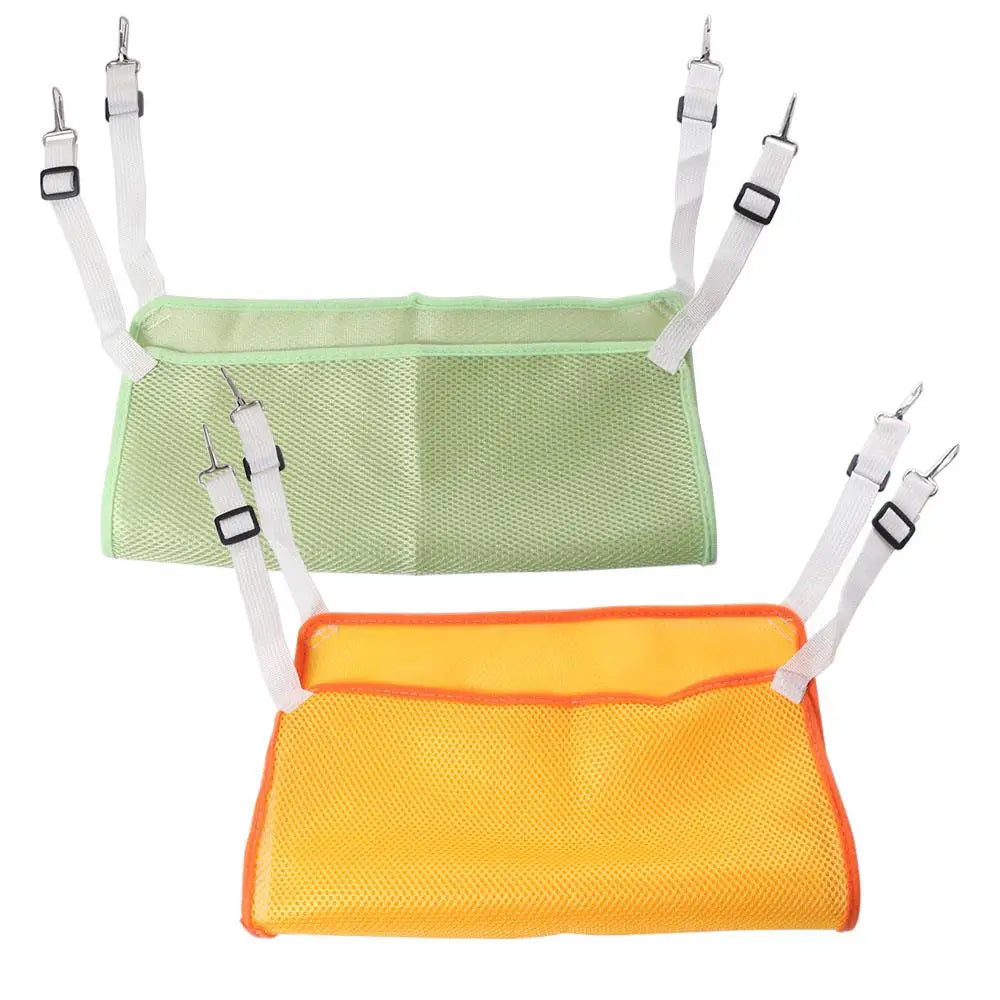 Hamaca de malla para gatos con correas ajustables
