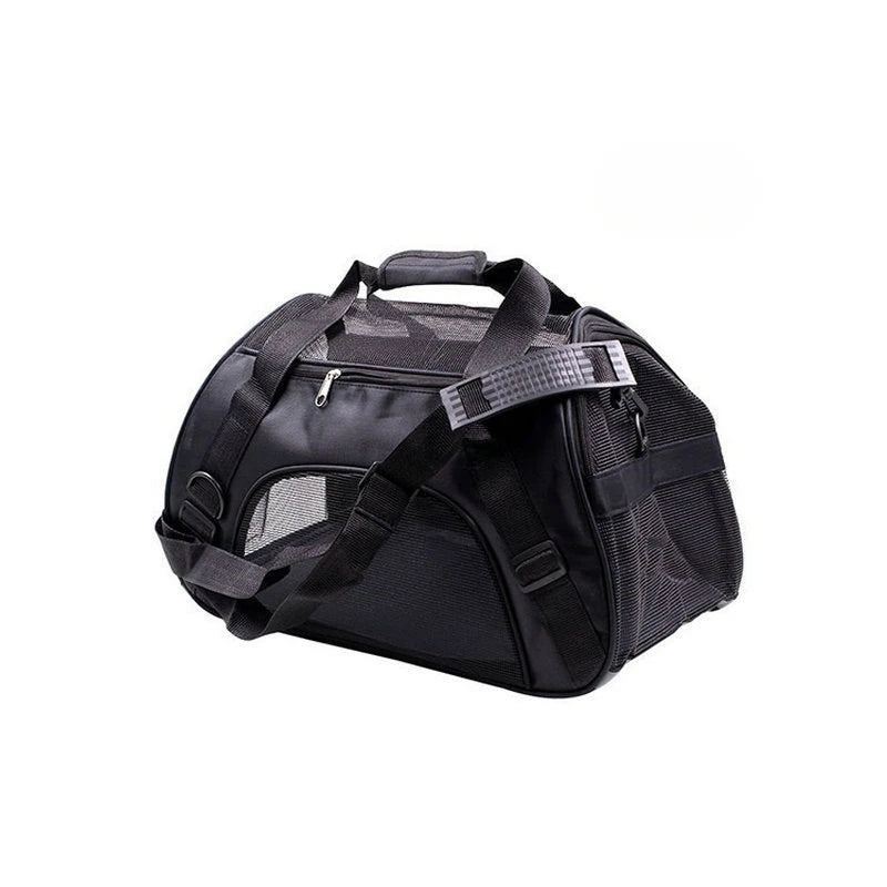 Bolso transportador plegable de nylon con ventilación