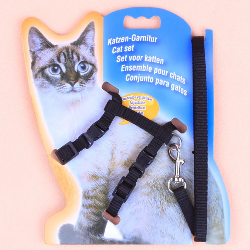Pretal en H para gatos de diseño simple
