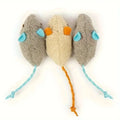 Pack de ratones de tela para gatos con catnip