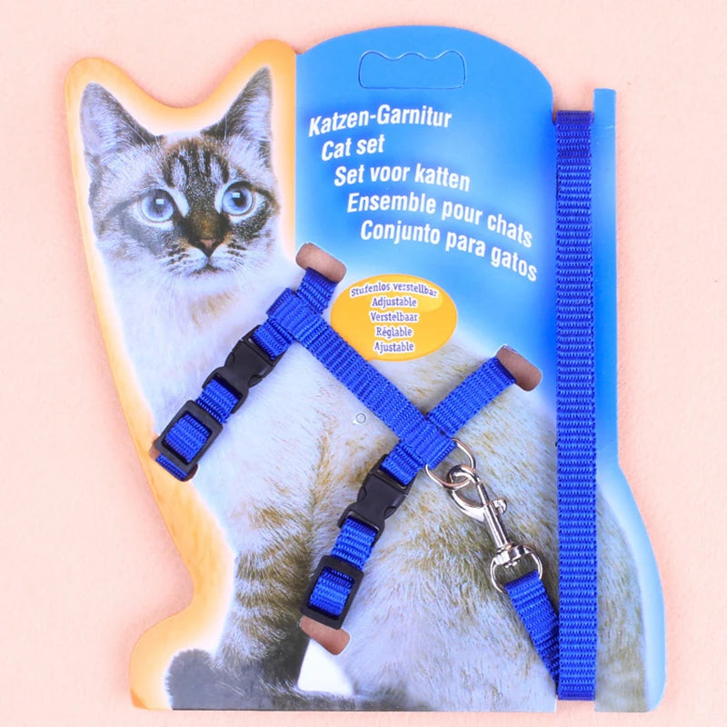 Pretal en H para gatos de diseño simple