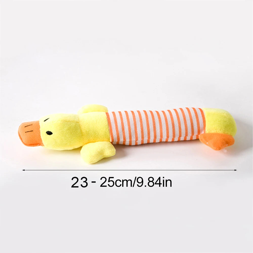 Peluche plano para perros sin relleno y con sonido