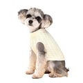 Suéter tejido de cuello alto para perros pequeños y gatos