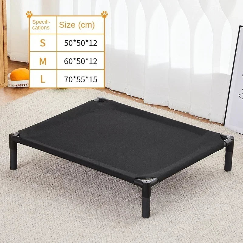 Catre elevado plegable para perros y gatos