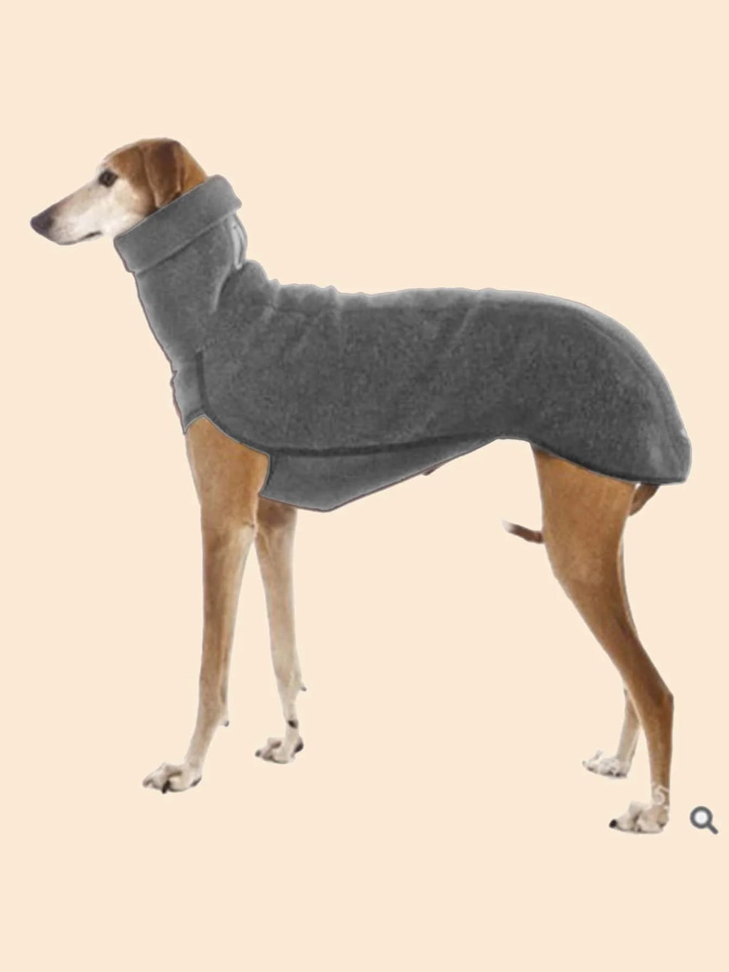 Abrigo enterito de cuello alto para galgos