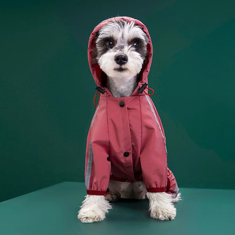 Piloto enterito reflectivo para perros pequeños y medianos