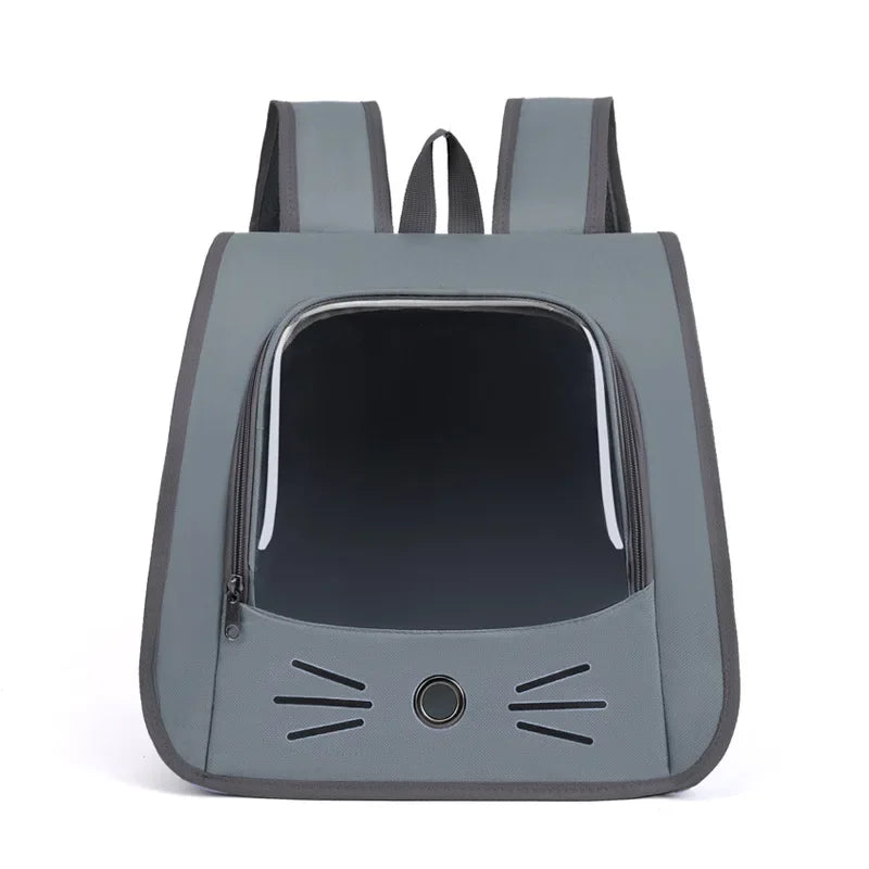 Mochila transportadora ventilada para gatos y perros pequeños