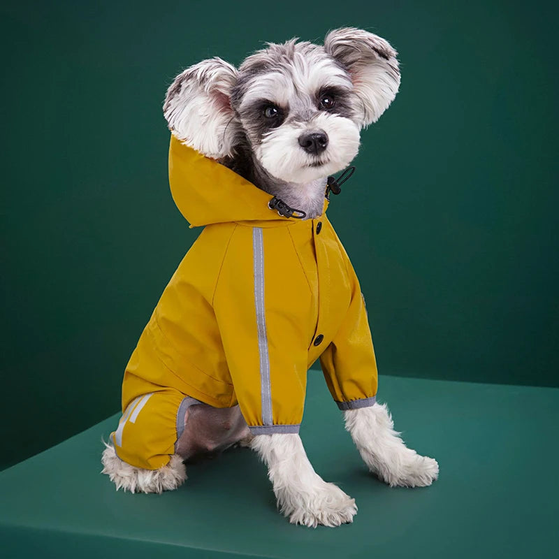 Piloto enterito reflectivo para perros pequeños y medianos
