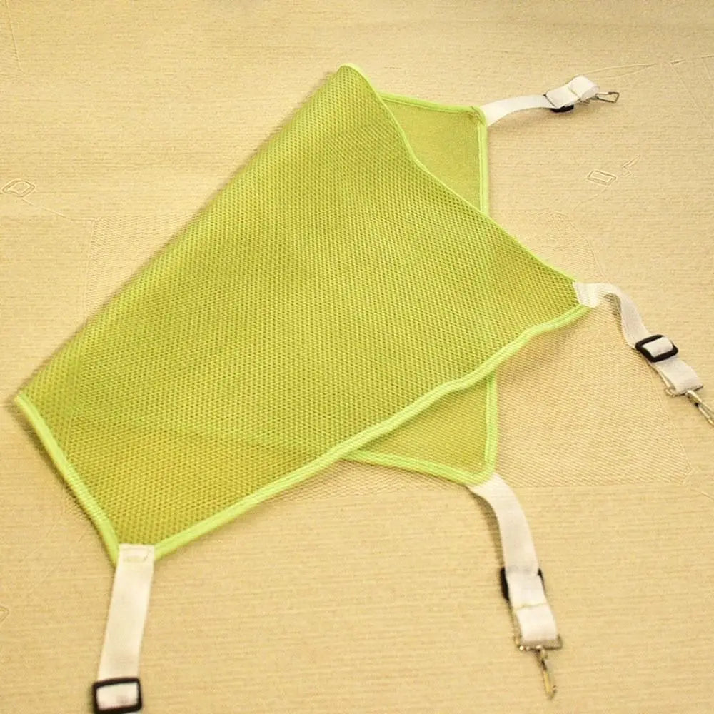 Hamaca de malla para gatos con correas ajustables