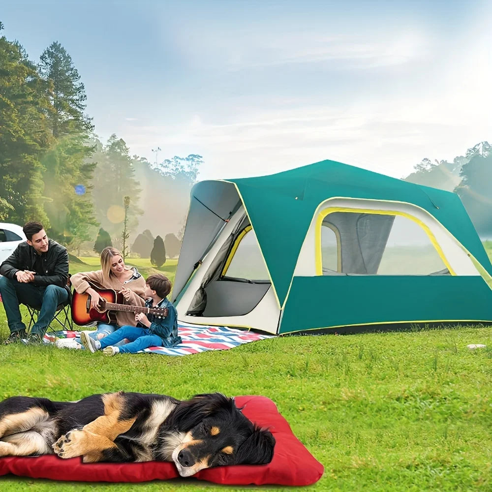 Colchoneta lavable para perros con superficie de jean