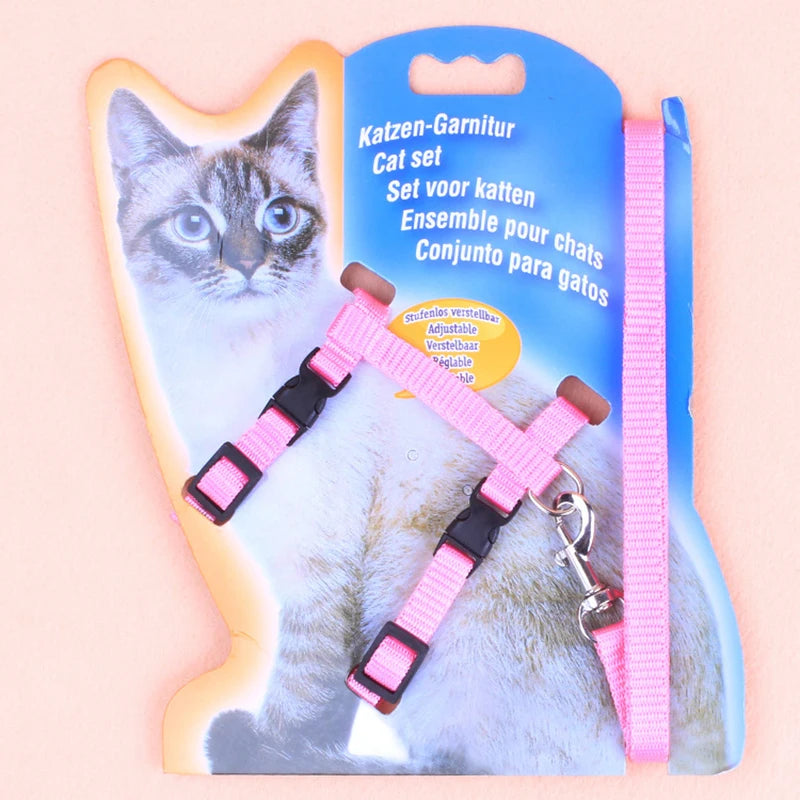 Pretal en H para gatos de diseño simple