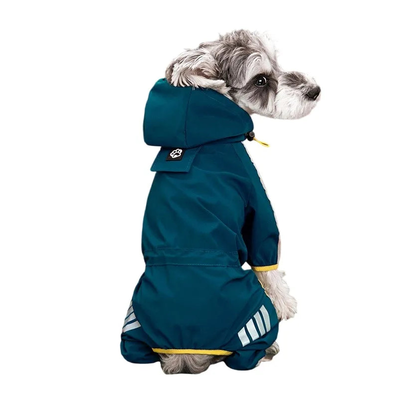 Piloto enterito reflectivo para perros pequeños y medianos