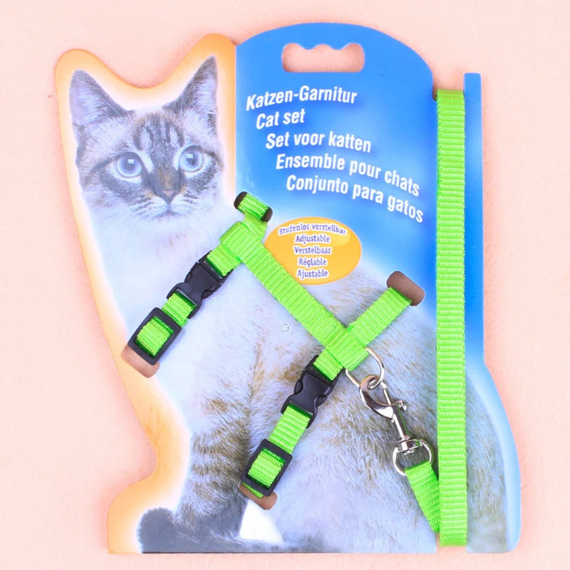 Pretal en H para gatos de diseño simple