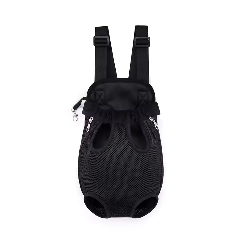 Mochila frontal de malla para mascotas pequeñas