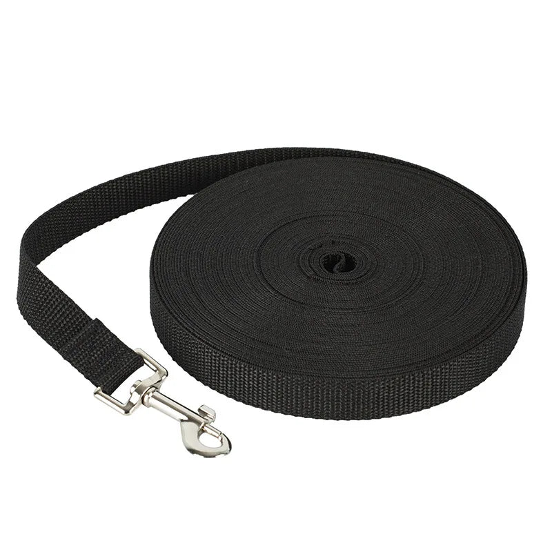 Correa de nylon para perros con largos de 1,2 a 30 m